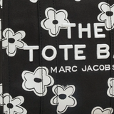 Close up of black bag, showing texture of the cotton fabric