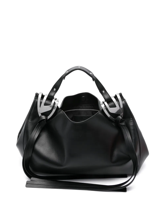 Black bags , front view