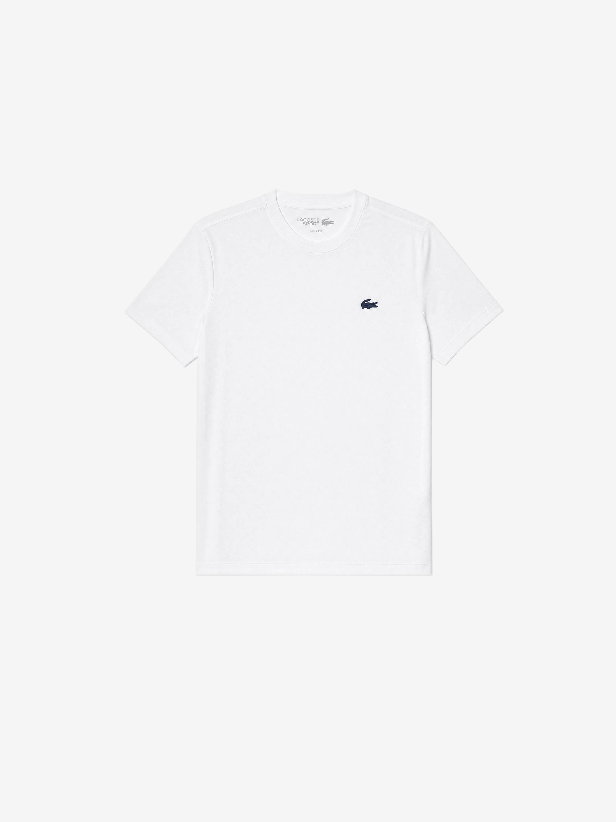 White t-shirt, front view