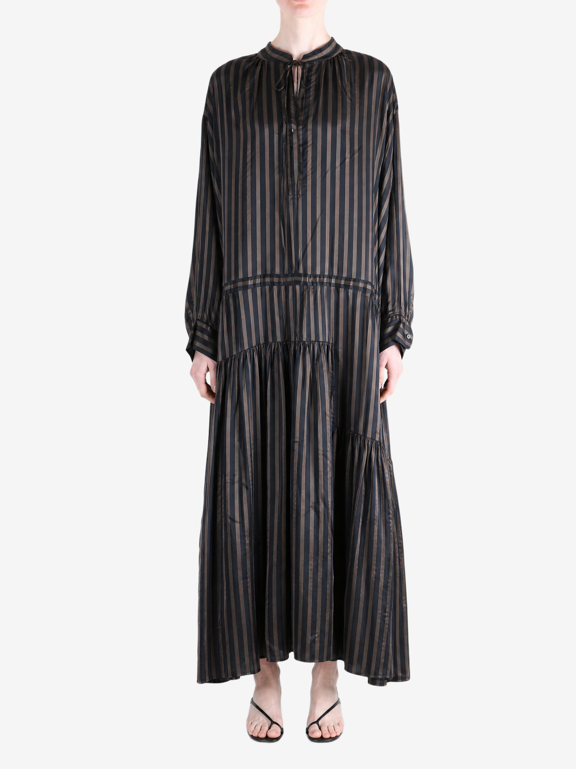 DRIES VAN NOTEN - Women Stripe Cupro Dress – Atelier New York