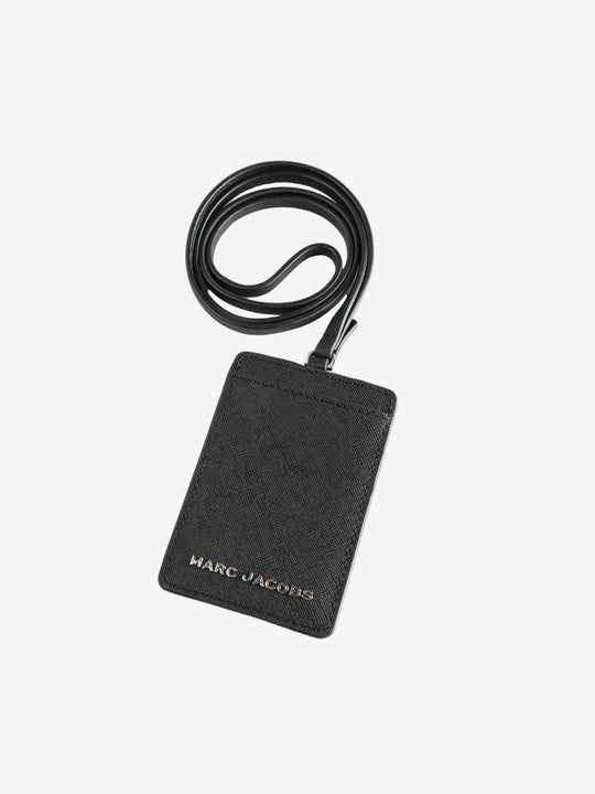 black lanyard, back view