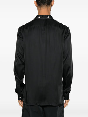 RICK OWENS - Men Charmeuse Larry Fogpocket Shirt