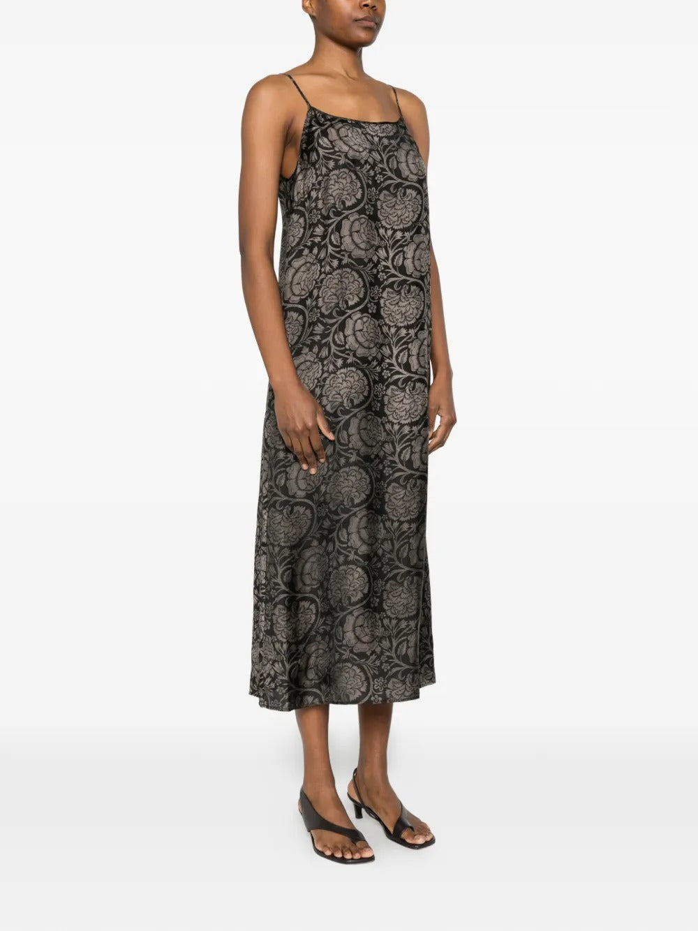 Black dresses, full body view