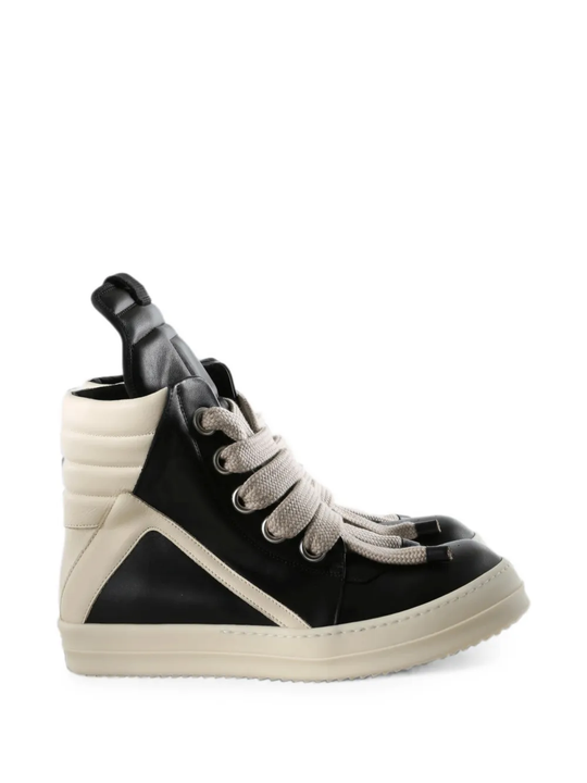 Black shoes, side view