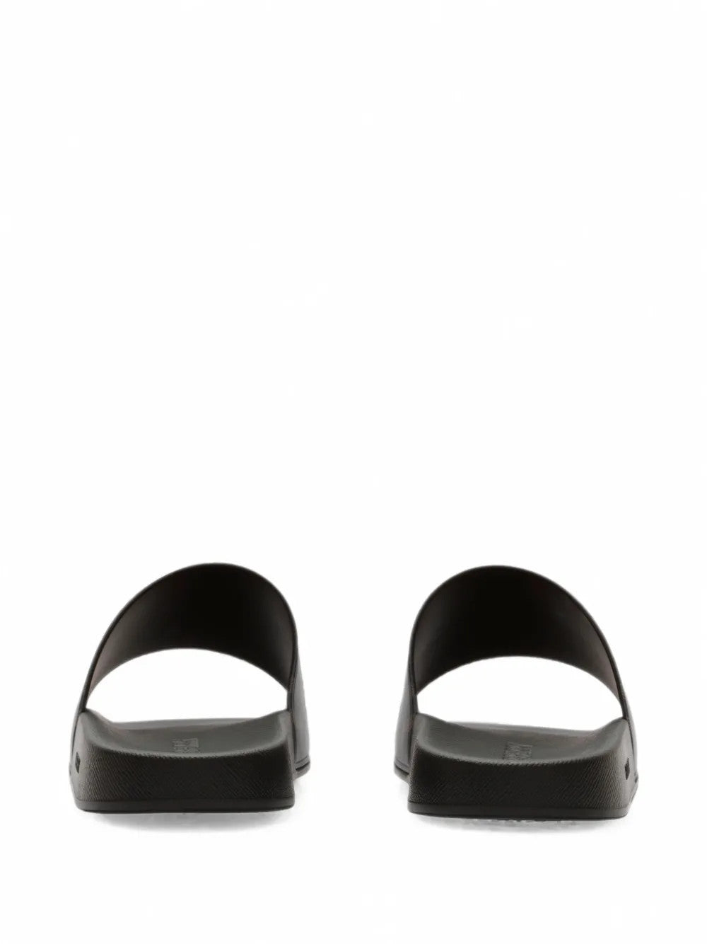 Brown shoes, back view