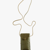 Green bag, front view