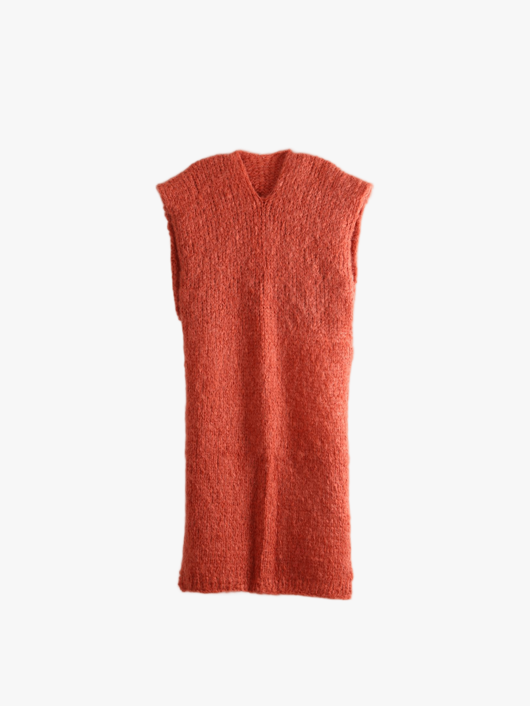 Orange scarf, front view