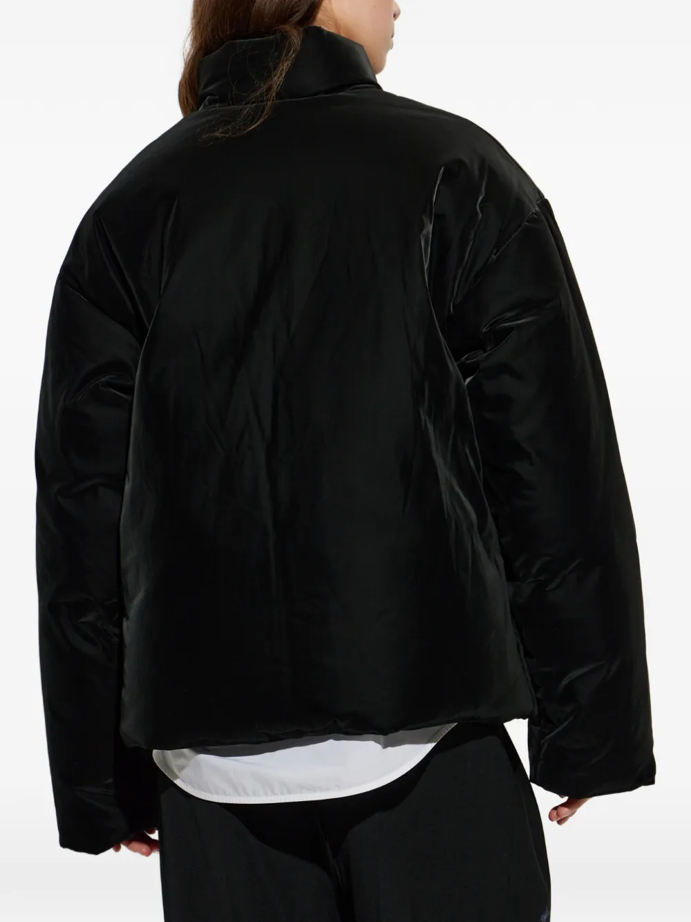 Black jacket, front view
