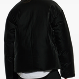 Black jacket, front view