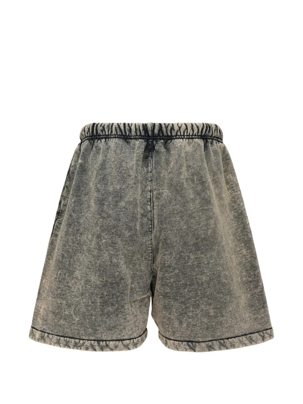 Black shorts, front view