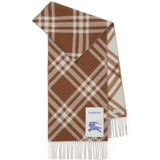 Brown scarf, front view