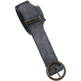 Black accessories, front view