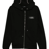Black hoodie, front view