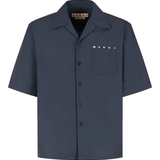 Blue shirt, front view