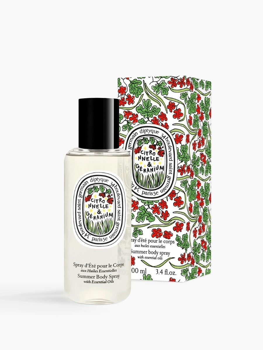 Body spray, front view