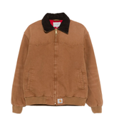 brown jackets-coats, front view