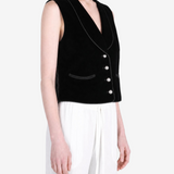 Black jacket, front view