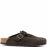 Brown sandals,front view