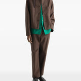 Brown jacket, front view