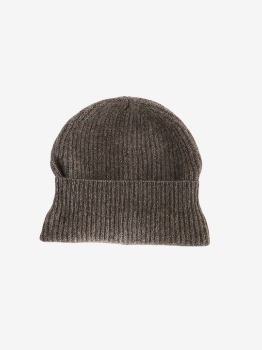 Brown hat, front view