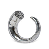 PARTS OF FOUR - Giant Horn Bracelet (Hoof Set, Mega Pavé, PA+DIA)