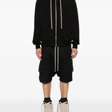 Black short, full body view