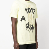 Yellow shirt worn by a person, showing the shirt's fit