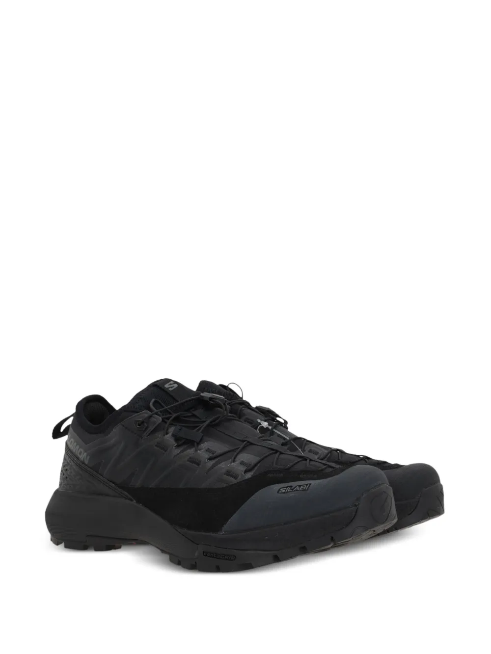 Black sneakers, side view