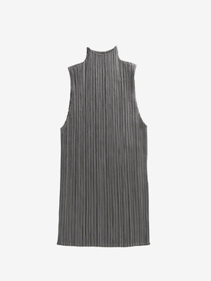 PLEATS PLEASE ISSEY MIYAKE - Women Basics Sleeveless Top