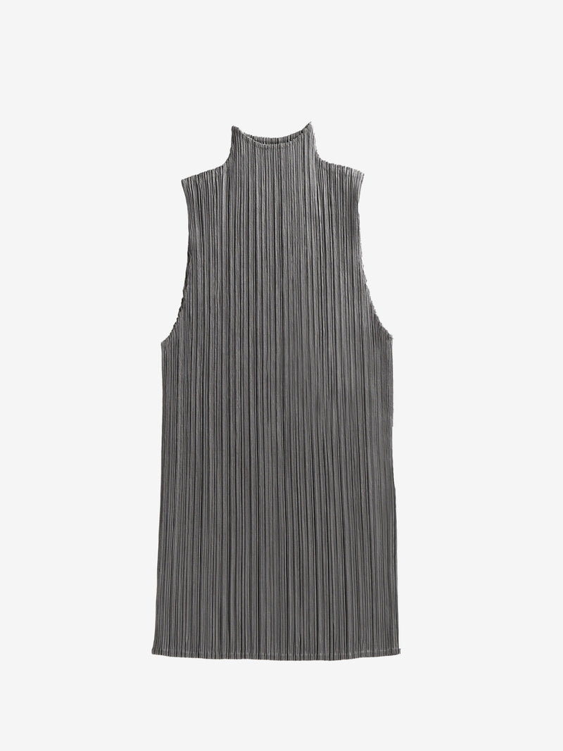 PLEATS PLEASE ISSEY MIYAKE - Women Basics Sleeveless Top