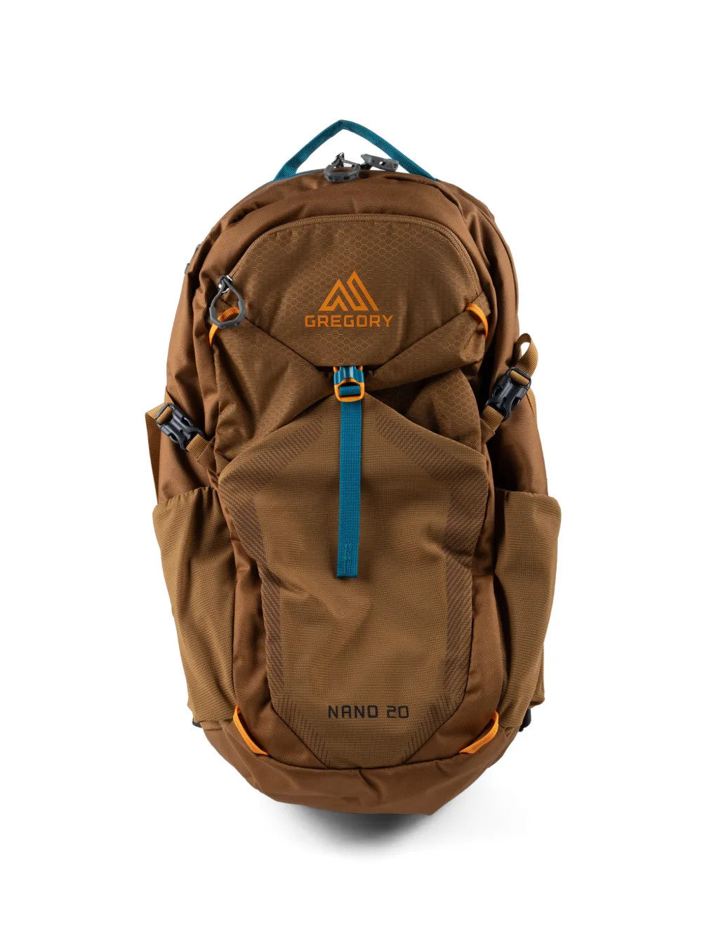 Tan bag, front view