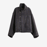 Black jacket, front view