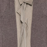 Grey knitwear, front view