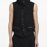 Black jacket, full body view