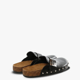Black shoes,side view