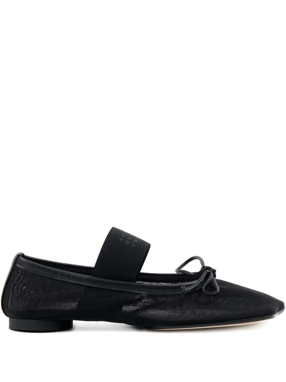 Black shoes, side view
