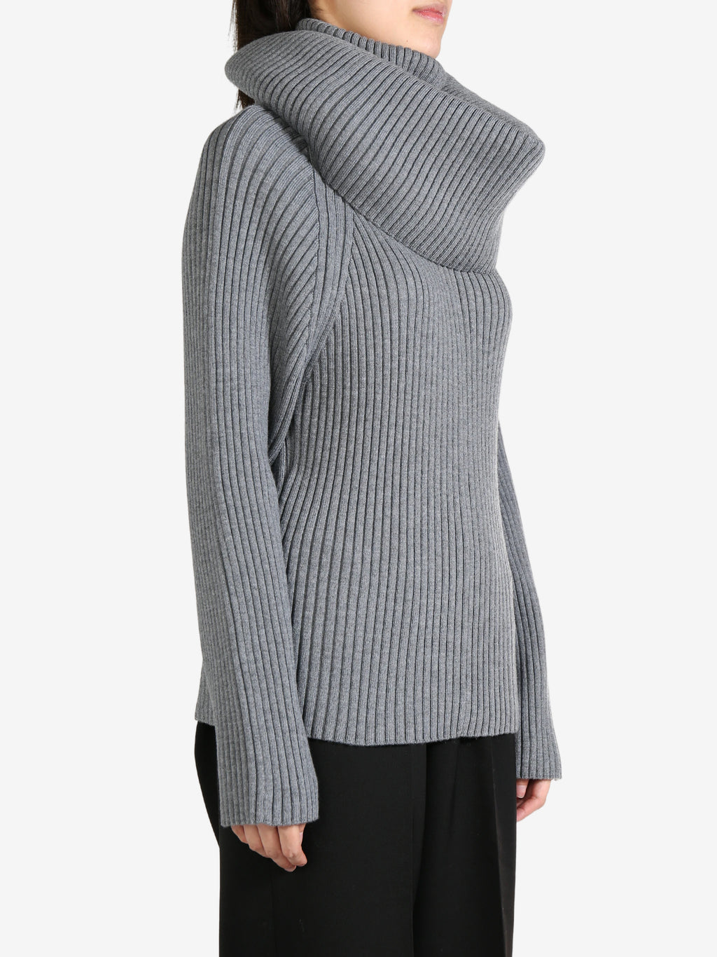 ALAINPAUL - Women Covered Shoulders Turtleneck