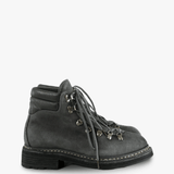 Grey boots, side view