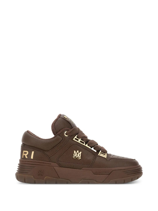 Brown shoes, front view
