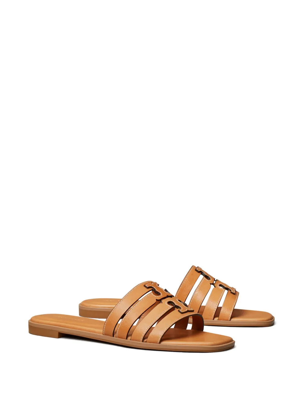 Brown shoes, side view