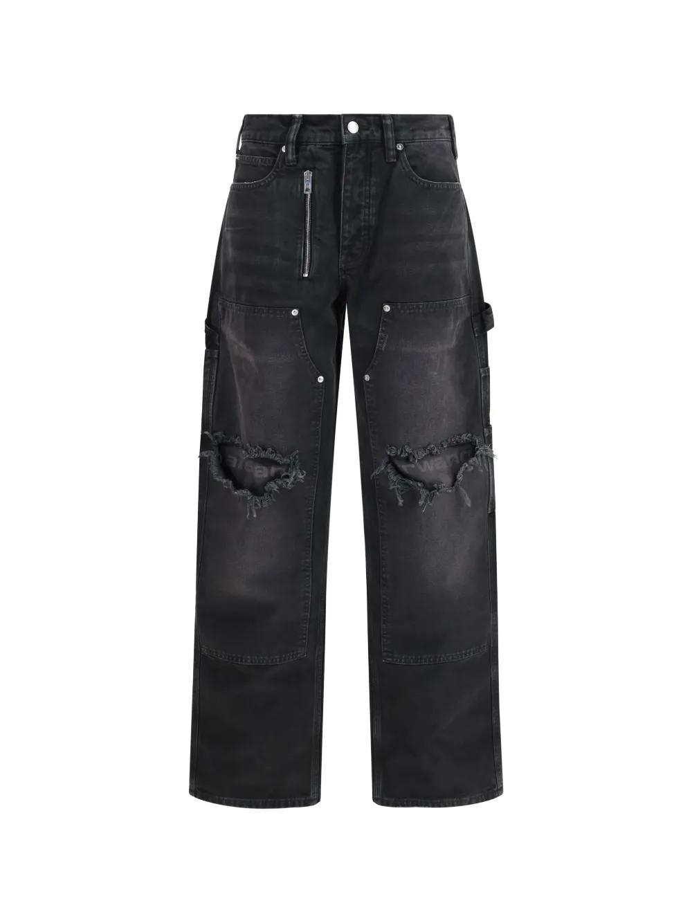 Black jeans, front view