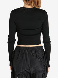 ANN DEMEULEMEESTER - Women Kati Cropped Sweater