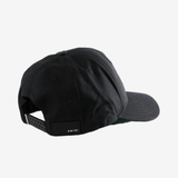 Black hat, back view