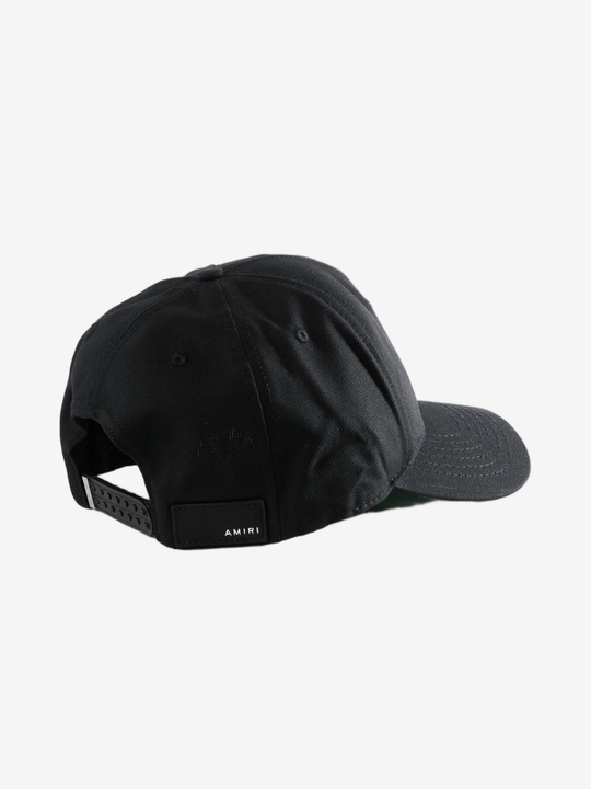 Black hat, back view