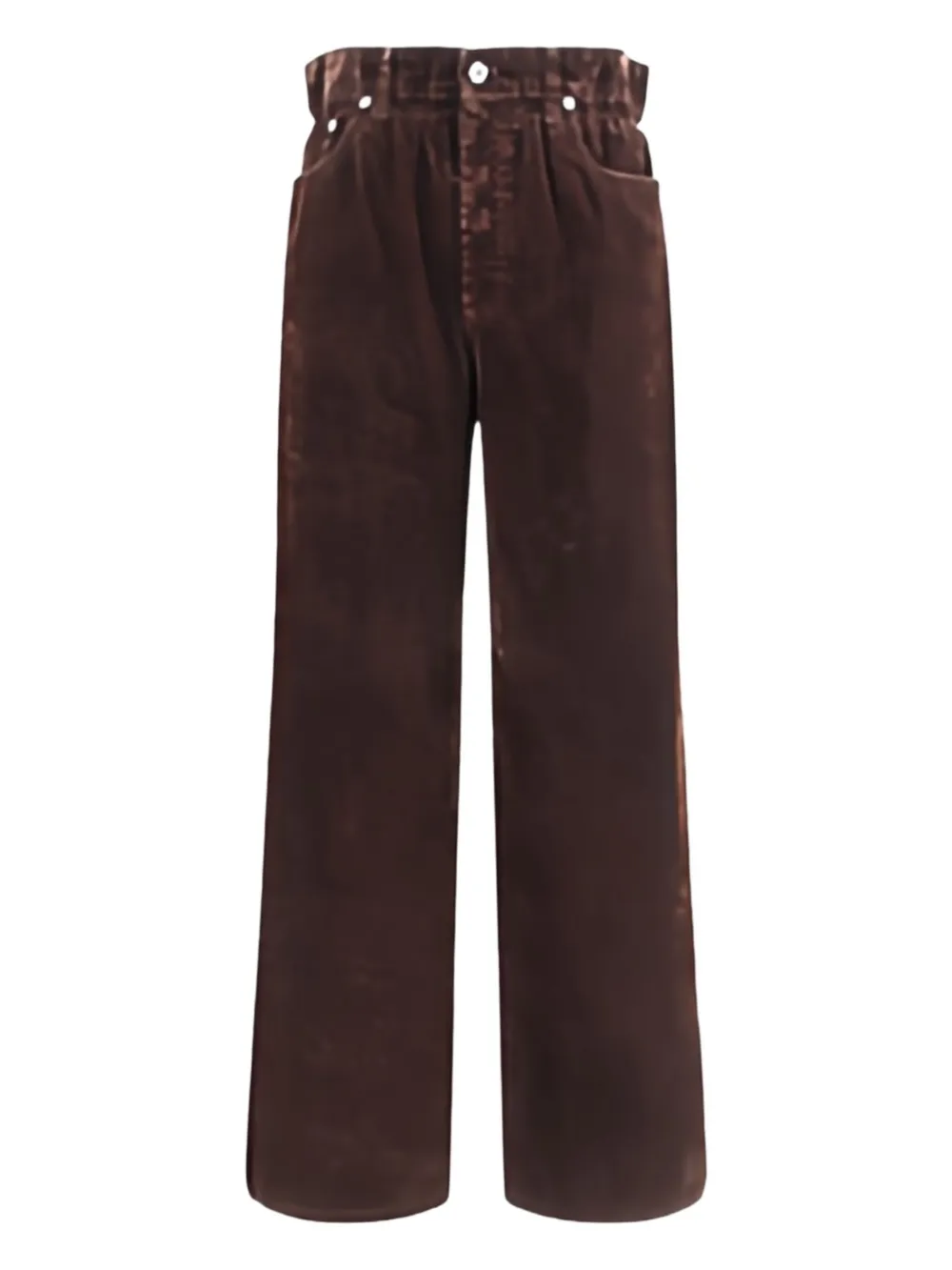 Brown pants,front view