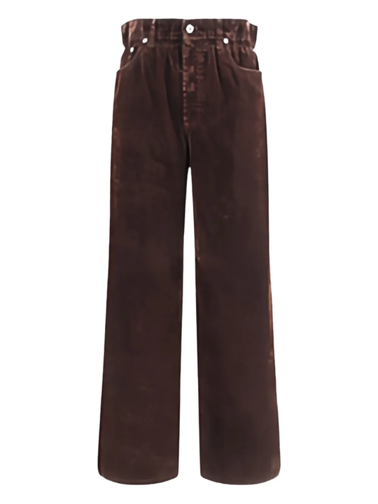 Brown pants,front view