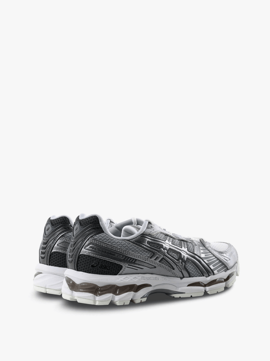 Grey shoes, side view