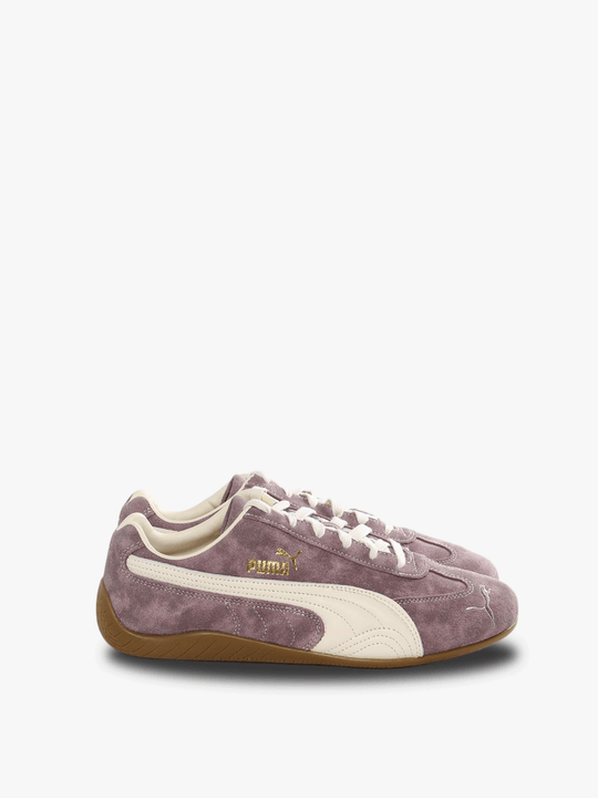 Brown sneakers, front view