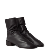 Black ankle boot,side view
