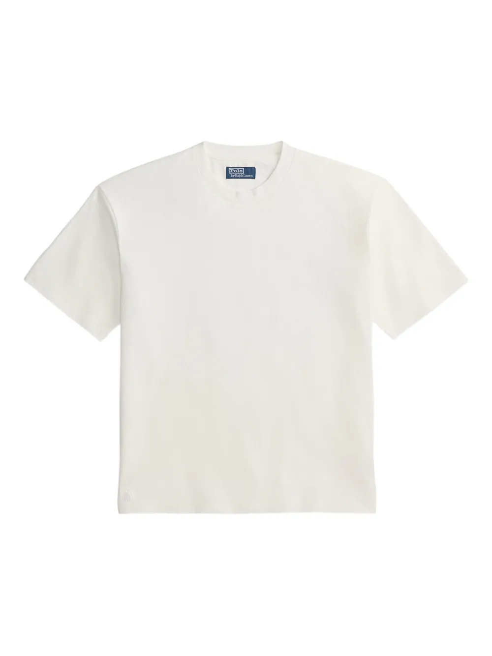 White t-shirt, front view